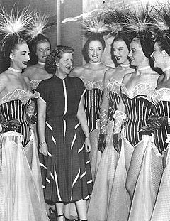 Maragret Kelly and her Bluebell Girls