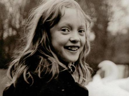 Sophie Neville as a child