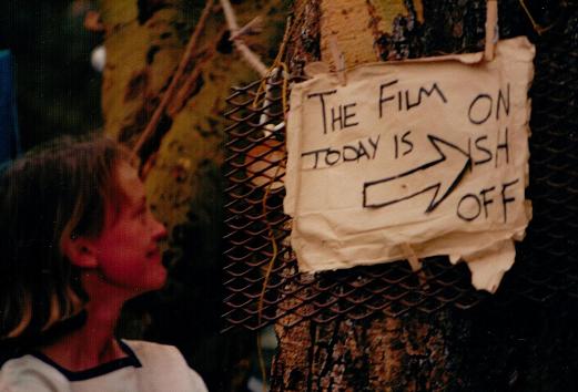 Sophie Neville with her first film schedule