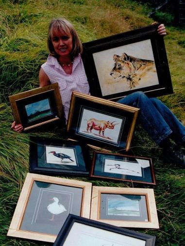 Wildlife Artist Sophie Neville