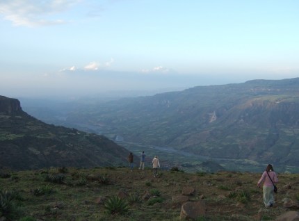 Sophie Neville in the Ethiopian Highlands Sophie Neville in the Ethiopian Highlands