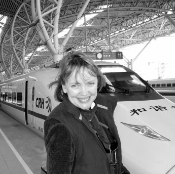 Sophie Neville in China Sophie Neville in China