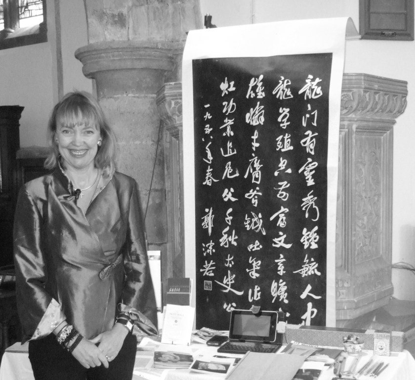 Sophie Neville speaking at St John's Church