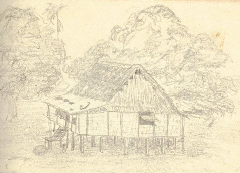 Our accommodation in Kar-kar off Papua New Guinea The guest house where we stayed in Kar-Kar and island off Papua New Guinea