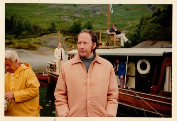 Brian Doyle, the publicity manager on 'Swallows and Amazons'