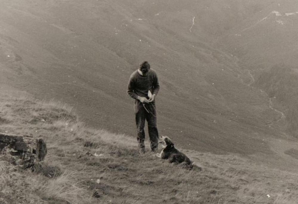 Daddy in the Lake District