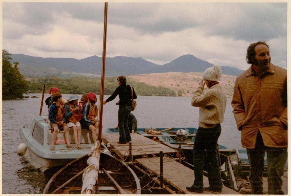 Setting off for Peel Island