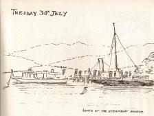 Steamboats on Windermere by Sophie Neville