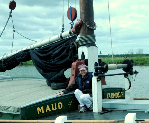 Aboard Maud photo Diana