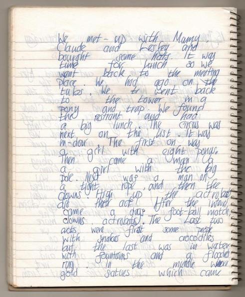 16th June ~ my diary page two 16th June ~ my diary page two