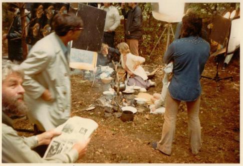 Bill Travers watching Virginia McKenna