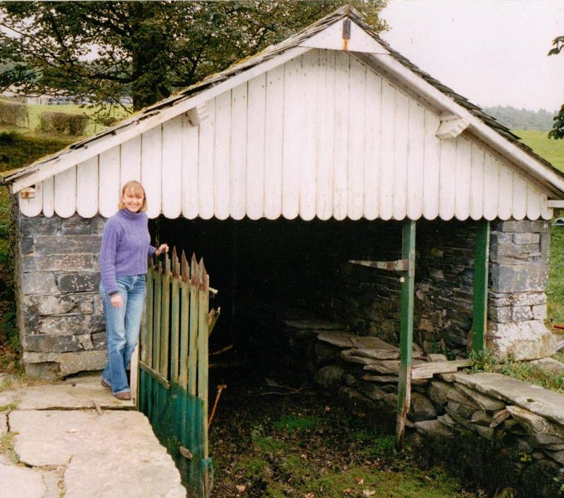 Sophie Neville at the Bank Ground Farm Boathouses
