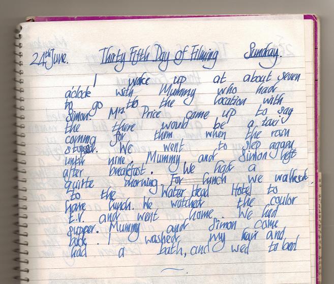 24th June ~ my diary