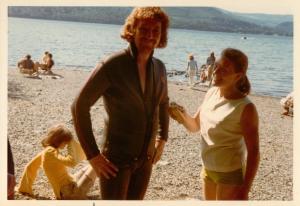Terry Smith and Jean McGill on Derwentwater