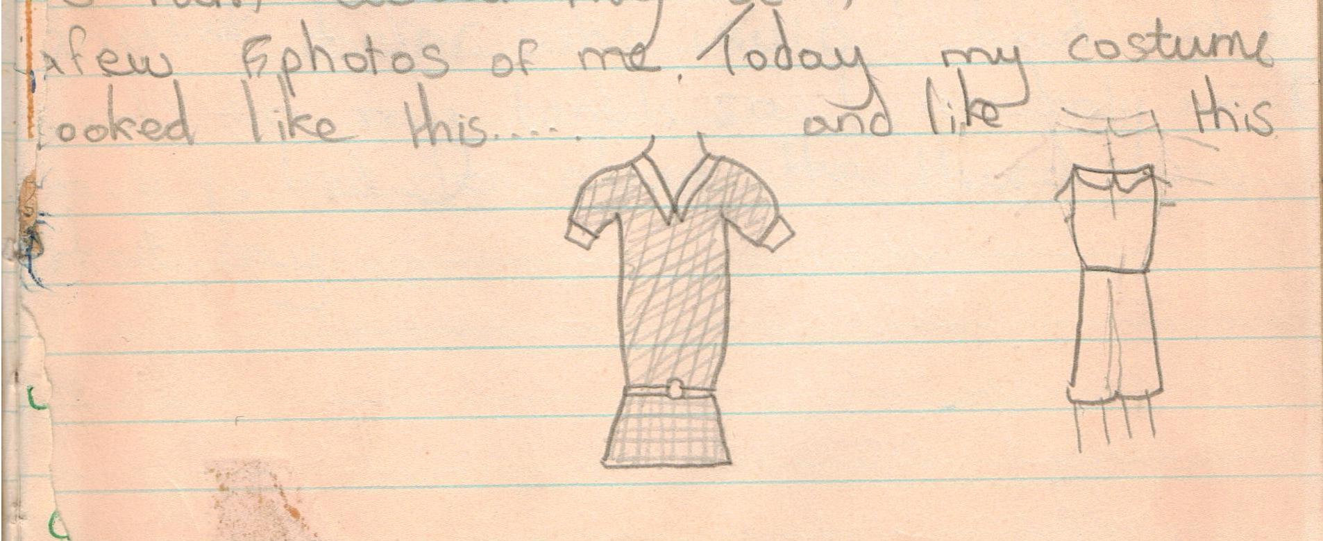 Suzanna Hamilton's costumes for scenes set at Holly Howe