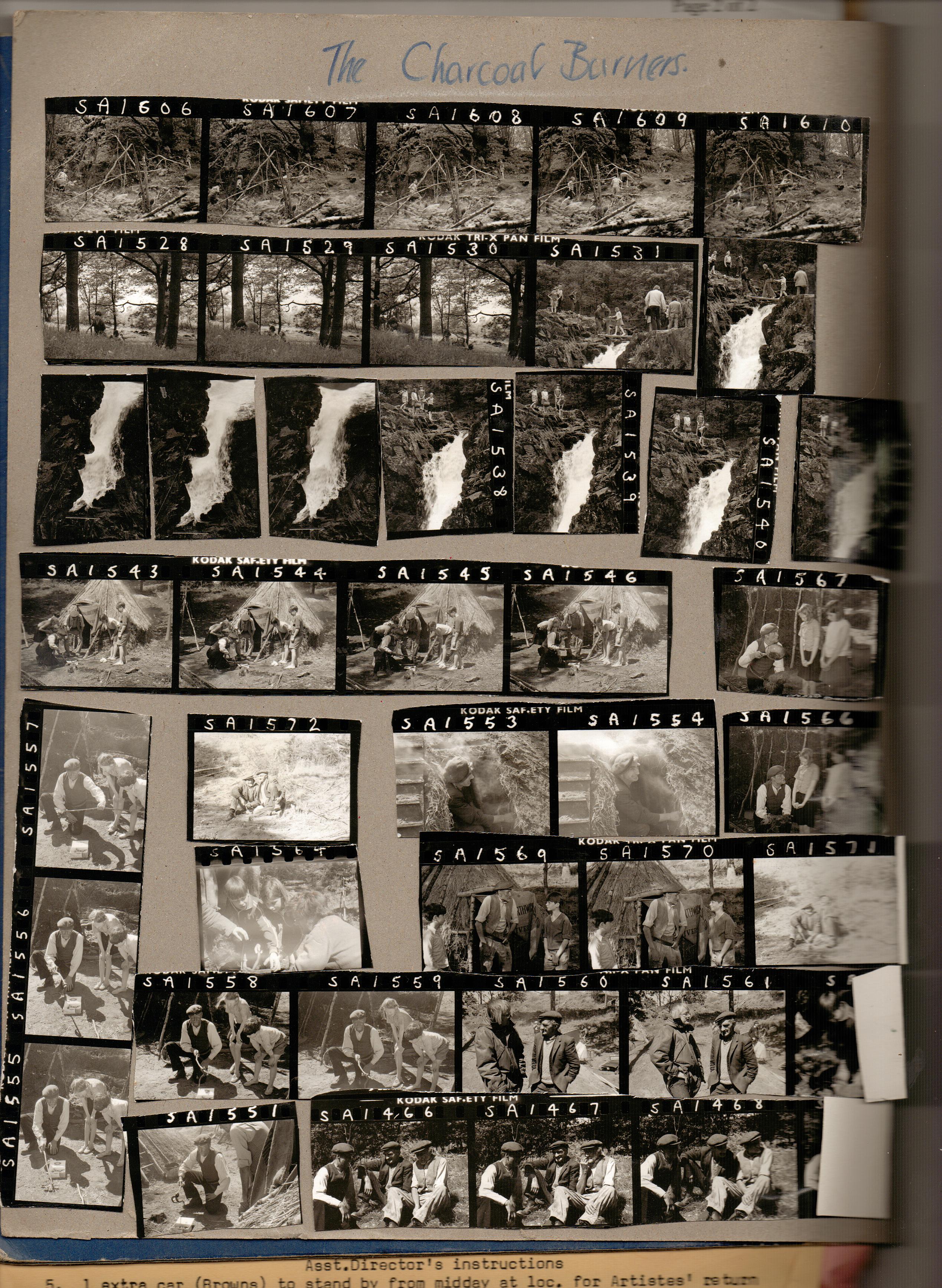 The Real Charcoal Burners a contact sheet