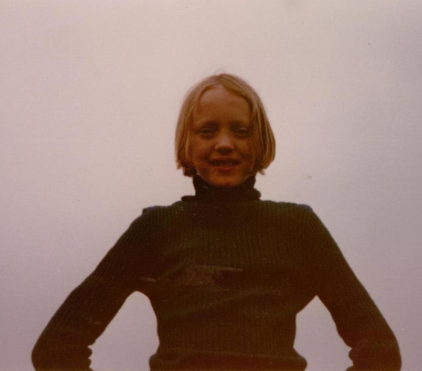 Sophie Neville at Elstree Studios in 1973