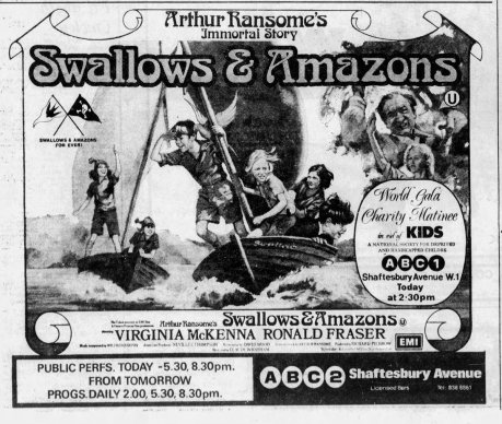 Swallows and Amazons premier