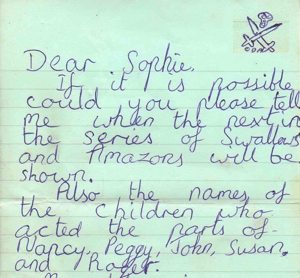 A fan letter A fan letter