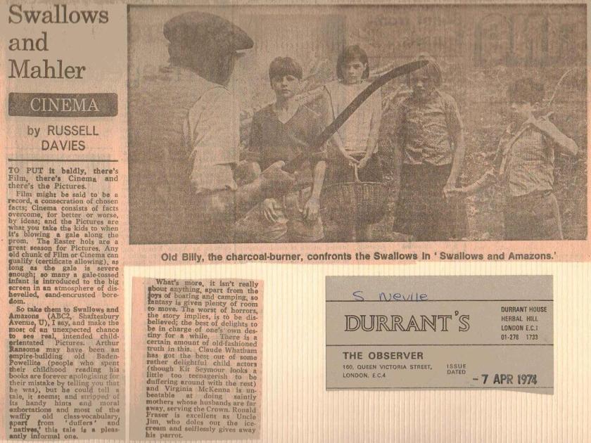 The Observer 7th April 74