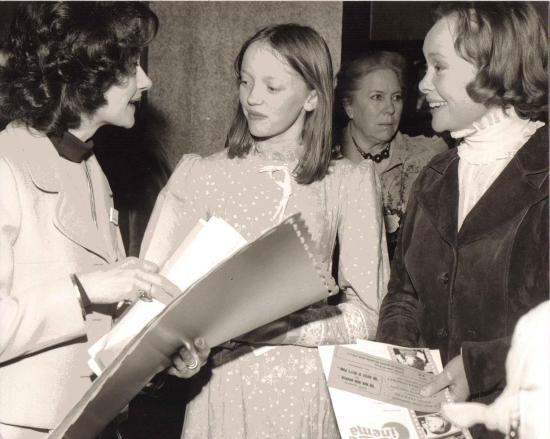 Jan Leeming, Sophie Neville and Daphne Neville