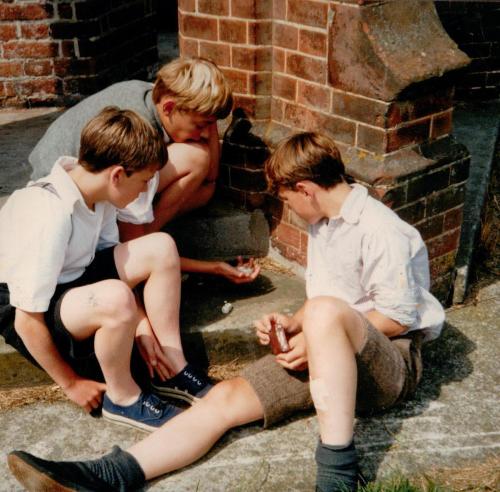 Coot Club - boys playing