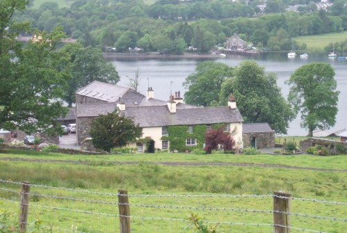 Bank Ground FArm above Coniston Water in Cumbria