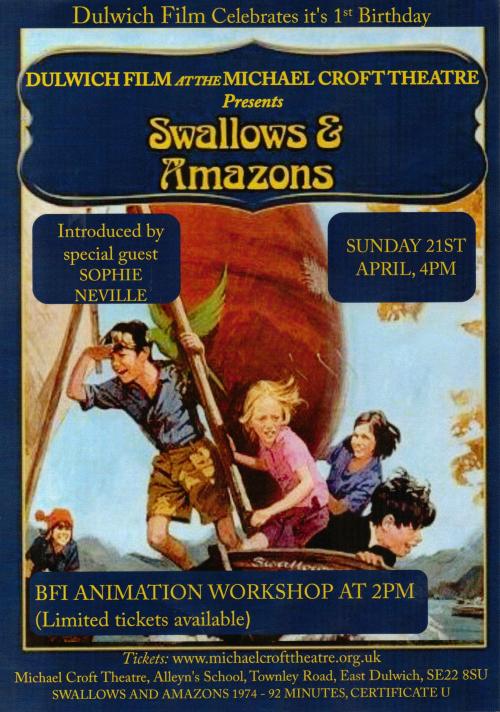 Swallows Poster April 2013