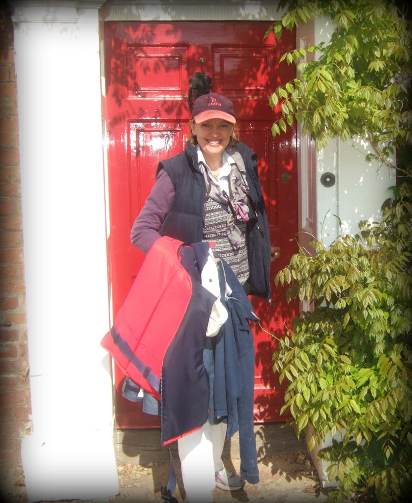 Sophie Neville at the Mast Builder's Hotel at Buckler's Hard