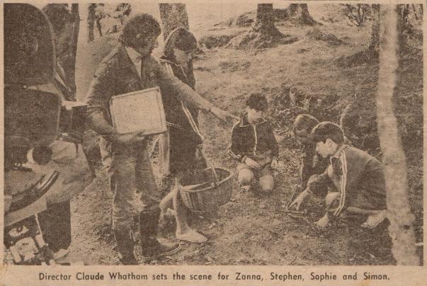 Local newspaper cutting of Patterran rehearsal