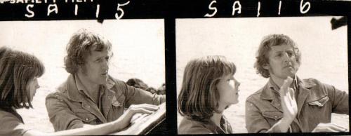 Kit Seymour with Claude Whatham