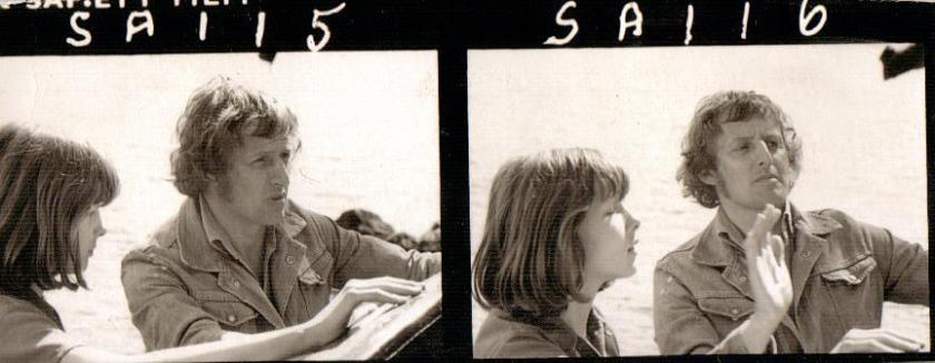 Kit Seymour with Claude Whatham, 1973