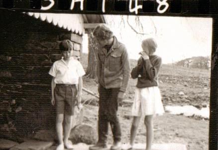 Claude Whatham at the Boathouse with Simon West and Sophie Neville