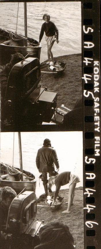 Sophie Neville with 35mm Panavision Camera