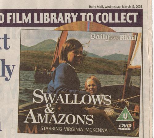 Sophie Neville on the cover of the Daily Mail DVD