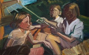 'John, Titty & Susan on the Swallow' by Fadi Mikhail