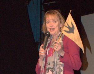 Sophie Neville at the Riverside cinema Woodbridge