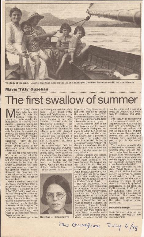 Titty obituary - The Guardian