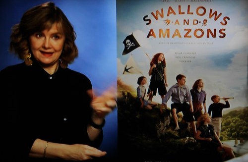 Andrea Gibb talking about 'Swallows and Amazons' 2016