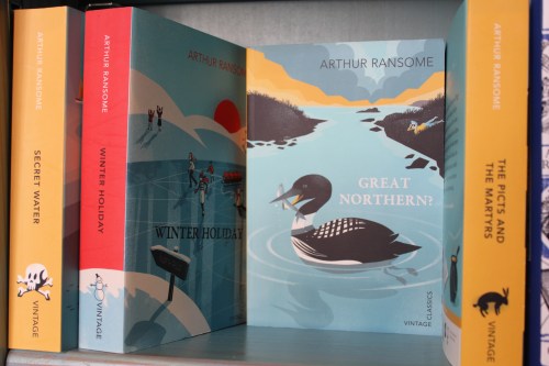 Arthur Ransome's Books in Aldebrugh Bookshop