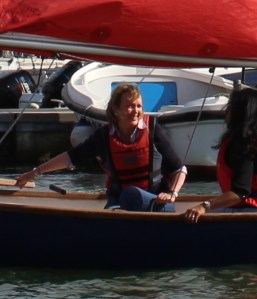 Sophie Neville sailing with Nina Ninnar (2)