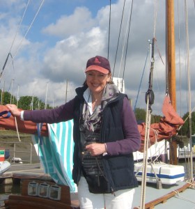 Sophie Neville with Nancy Blackett