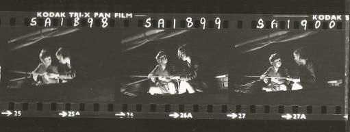 Contact sheet - Simon West and Suzanna Hamilton night sailing