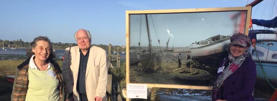 Julia Jones, Francis Wheen and Sophie Neville - photo by Anthony Cullen