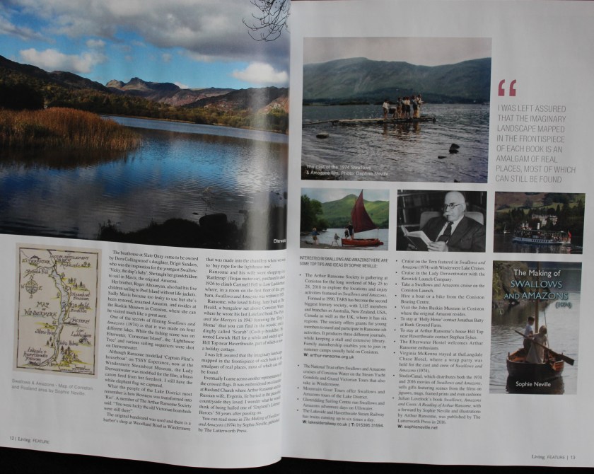 Article on how to find Swallows and Amazons locations