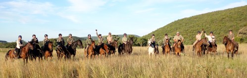 TWT Ride 2018 team photo at Lindani