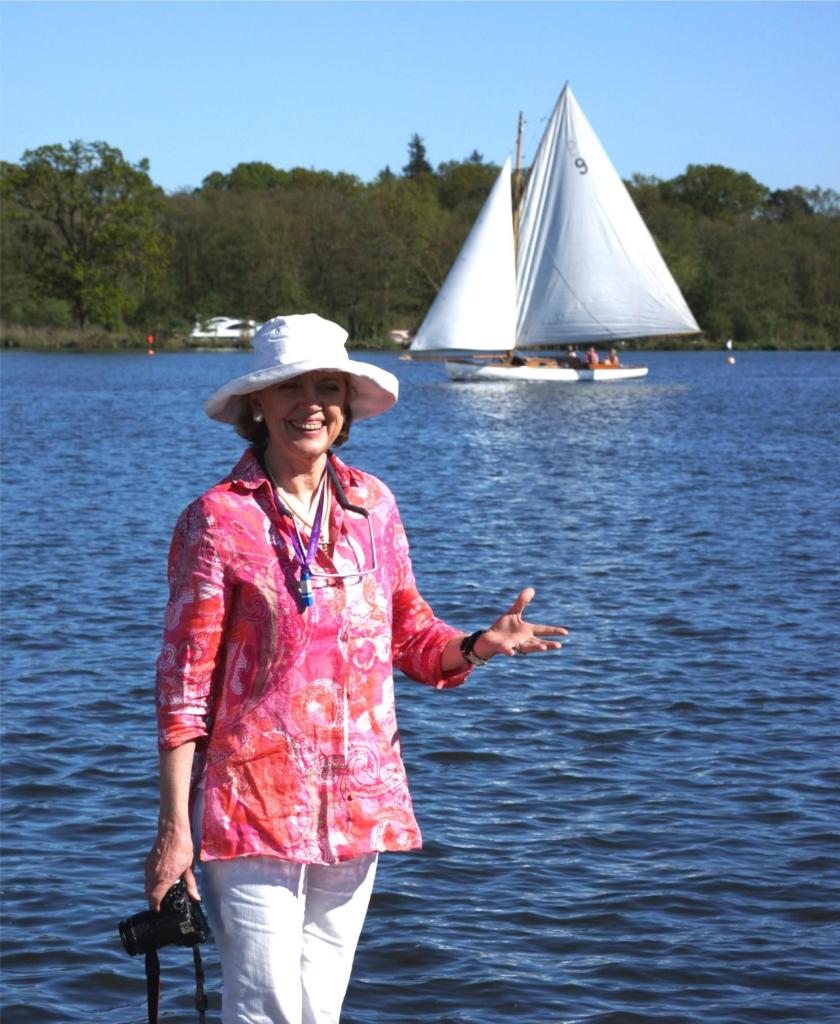 Sophie Neville with camera