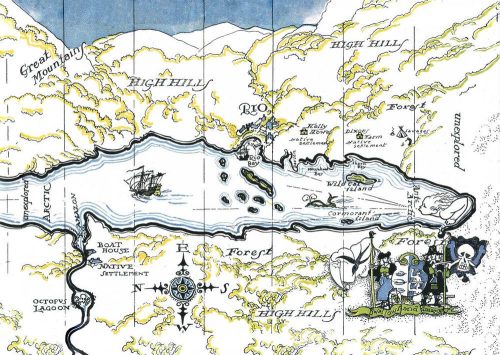 Swallows and Amazons Teatowel Christmas gift