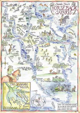 Horseback Safaris 2 Map