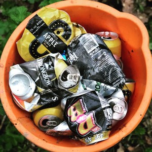 rubbish tins